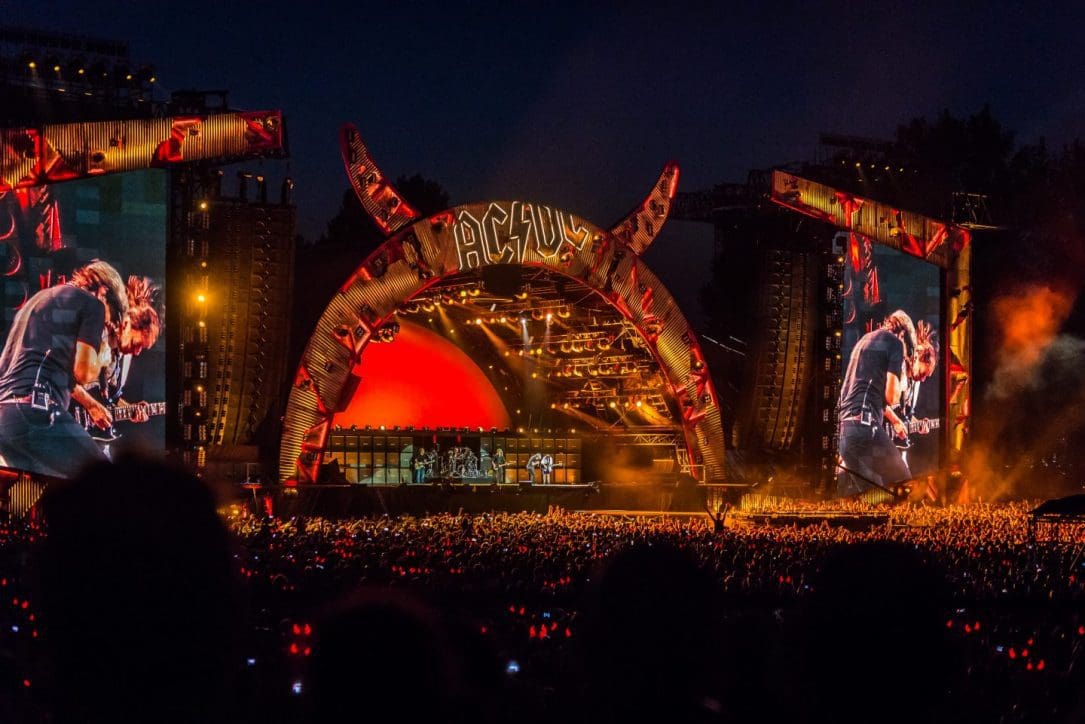 Gli AC/DC dal vivo a Imola nel 2015