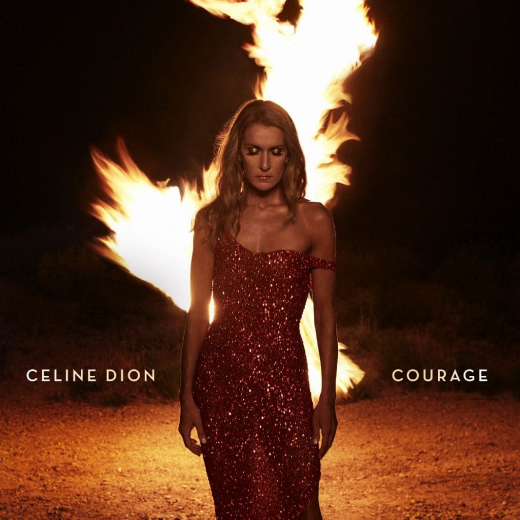La cover di "Courage", il nuovo album di Céline Dion