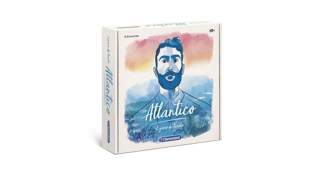 Atlantico, il gioco da tavolo realizzato da Marco Mengoni e Clementoni