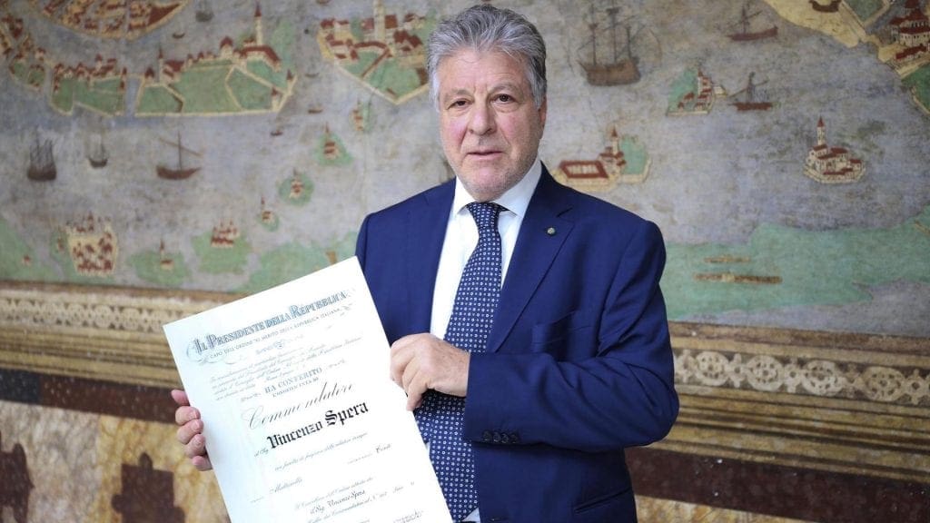 The President of Assomusica Vincenzo Spera has become Commander of the Italian Republic