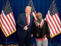 Trump e Lil Wayne, fonte: Instagram