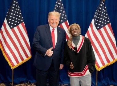Trump e Lil Wayne, fonte: Instagram