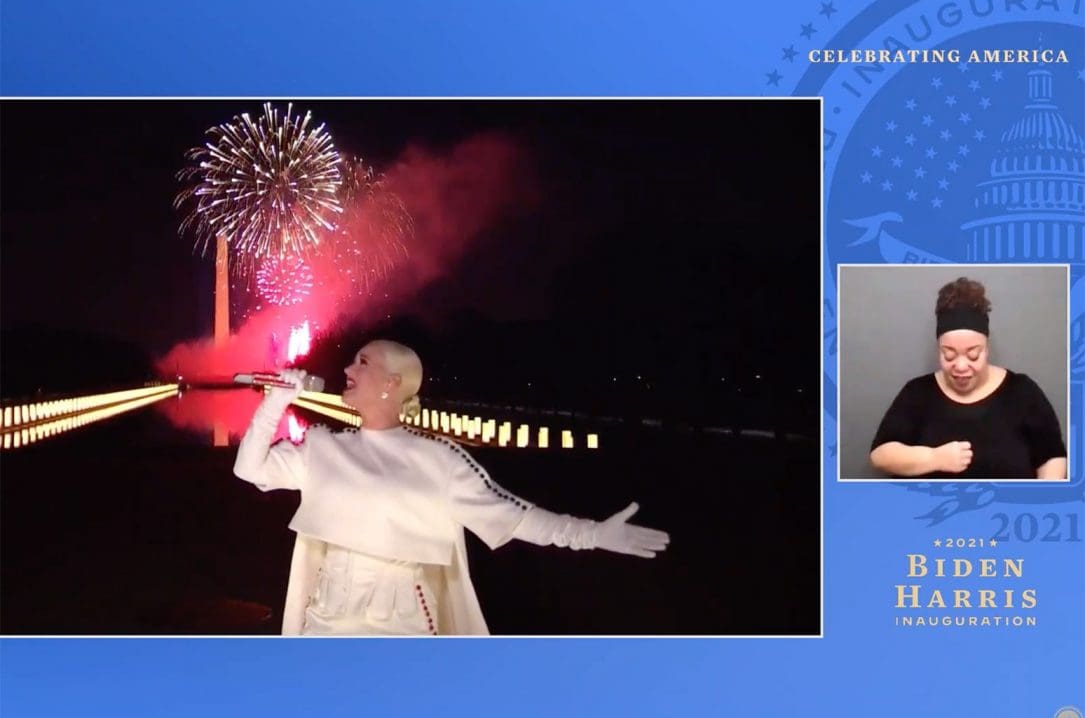 Katy Perry: “Firework” ha accolto Biden nel migliore dei modi. Guarda il video