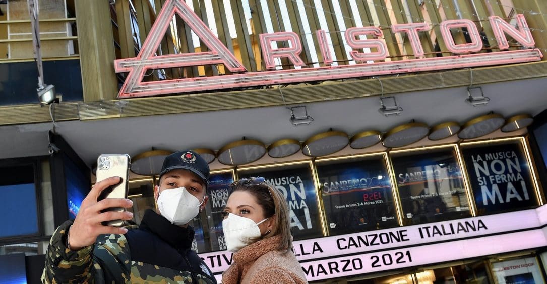 Sanremo 2021, le prove ai tempi del Covid si vedono su grande schermo