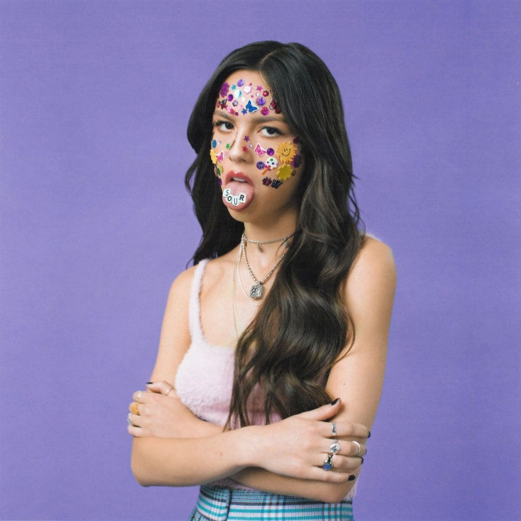 Olivia Rodrigo - Sour - copertina album