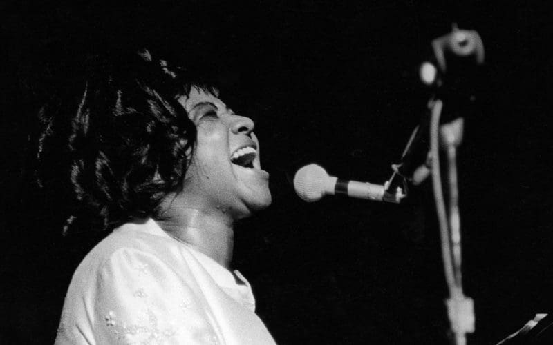 Aretha Franklin in performance (Atlantic Records Archives)