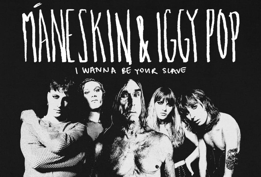 Måneskin feat. Iggy Pop, cover di "I Wanna Be Your Slave". Foto: ufficio stampa