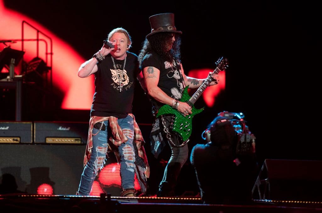 Guns N' Roses. ALEJANDRO MELENDEZ/AFP via Getty Images