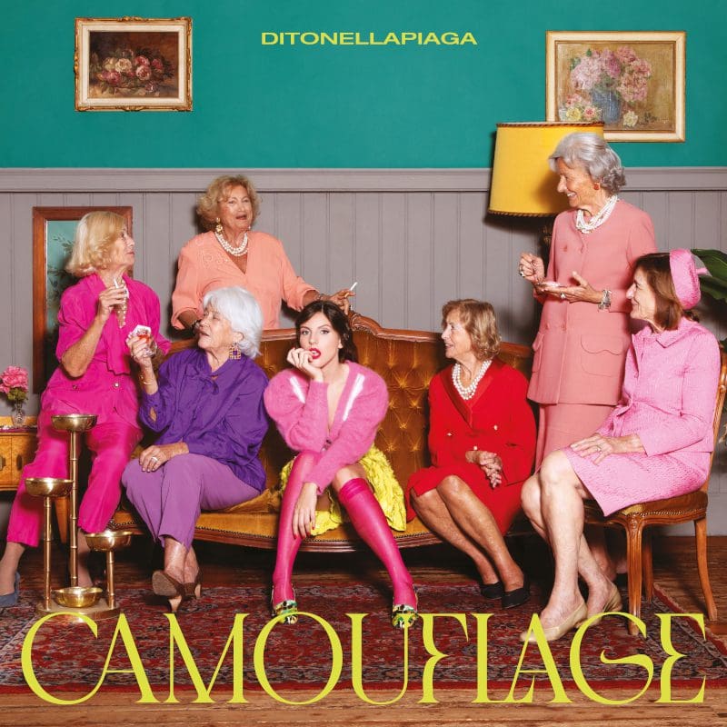 Ditonellapiaga - Camouflage - copertina