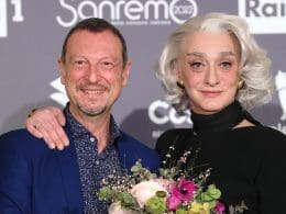 Drusilla Foer - Amadeus - Sanremo 2022 - foto di Maria Laura Antonelli - AGF