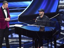 Amadeus e Checco Zalone Sanremo