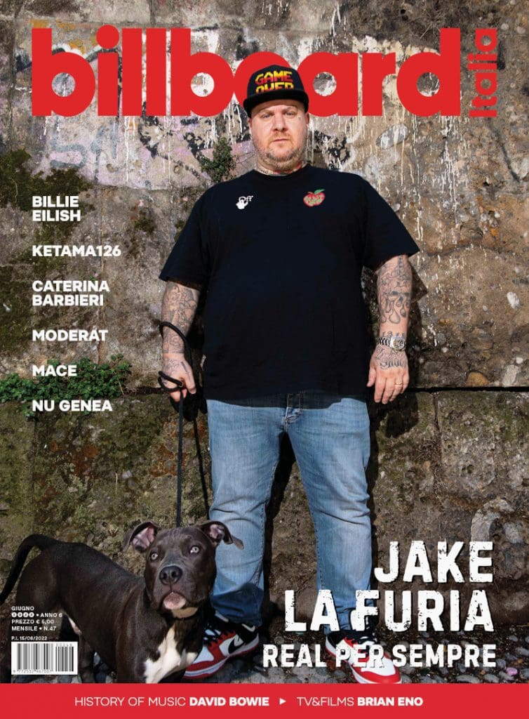 Jake La Furia - copertina Billboard Italia giugno