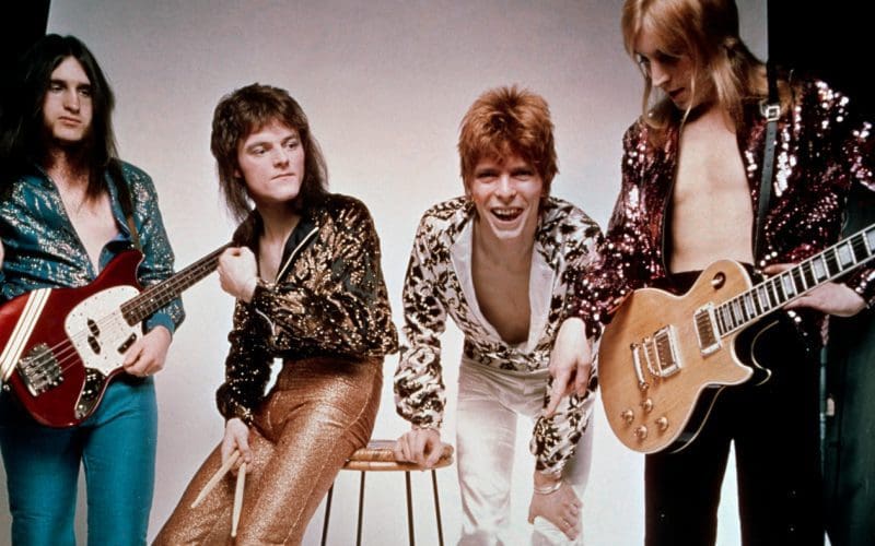 The Spiders from Mars (c) The David Bowie Archive - foto di Brian Ward