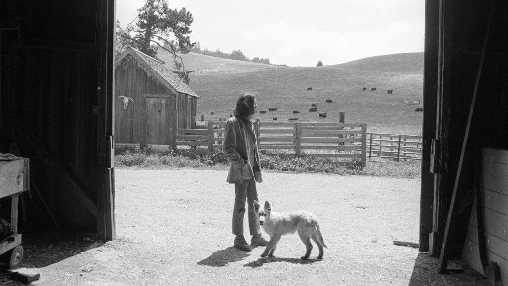 Neil Young - Harvest - foto di Henry Diltz - 1