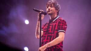 Louis Tomlinson - grandine - foto di Elena Di Vincenzo - Archivio Elena Di Vincenzo - Mondadori Portfolio via GI