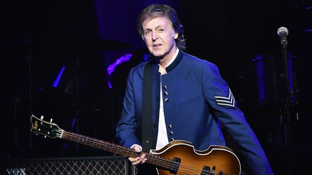 Paul McCartney - intelligenza artificiale - foto di Gustavo Caballero - Getty Images