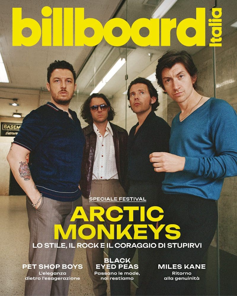 copertina Arctic Monkeys - nuovo numero Billboard Italia