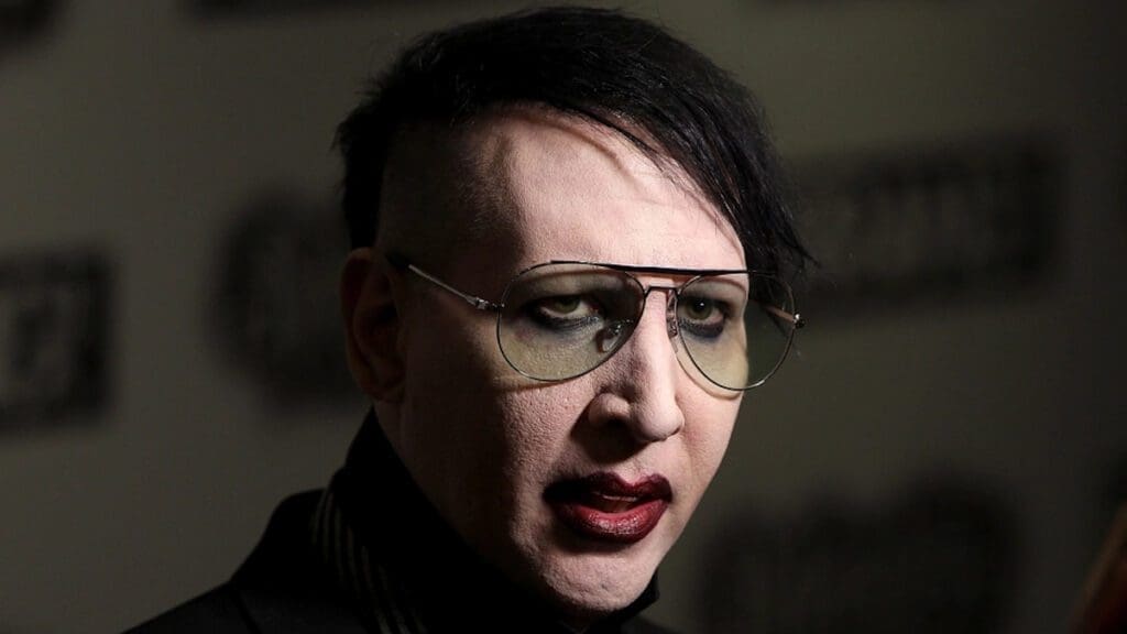 Marilyn Manson - sputo - foto di Danny E. Martindale - Getty Images