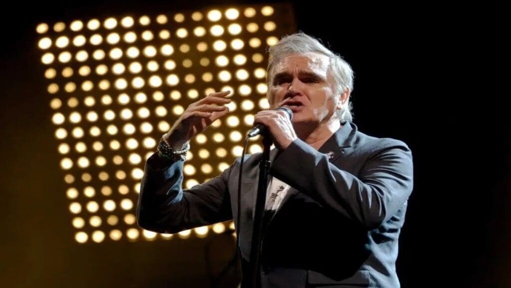 Morrissey, live alla Wembley Arena a Londra nel marzo 2020, Jim Dyson/Getty Images