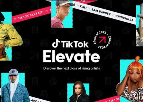 TikTok lancia il programma per artisti emergenti “Elevate”