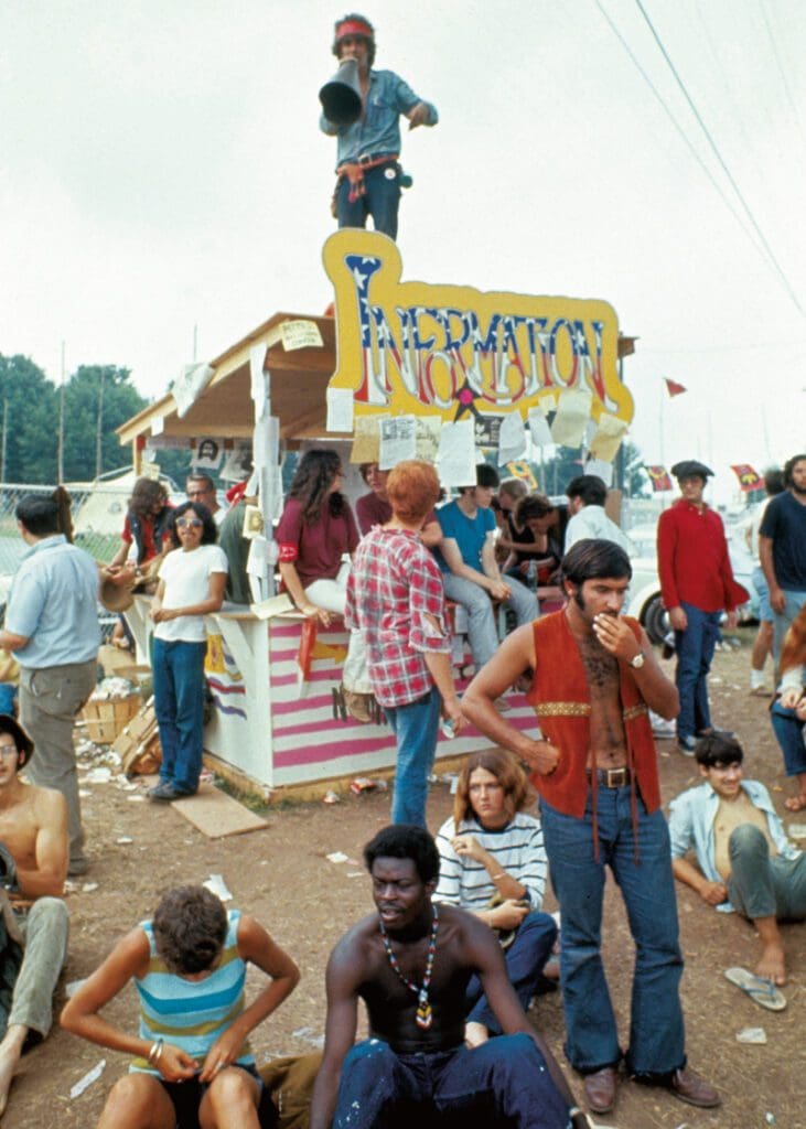 storia Woodstock - foto di Henry Diltz - 3