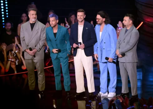 La reunion dei NSYNC agli MTV VMAs 2023 (solo per Taylor)