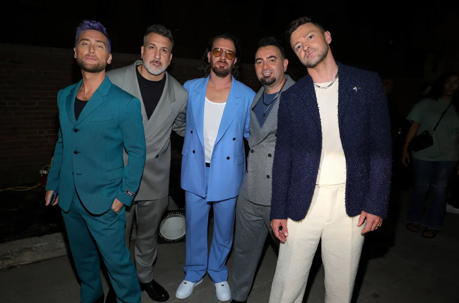 Gli NSYNC di nuovo in posa come nel 2001