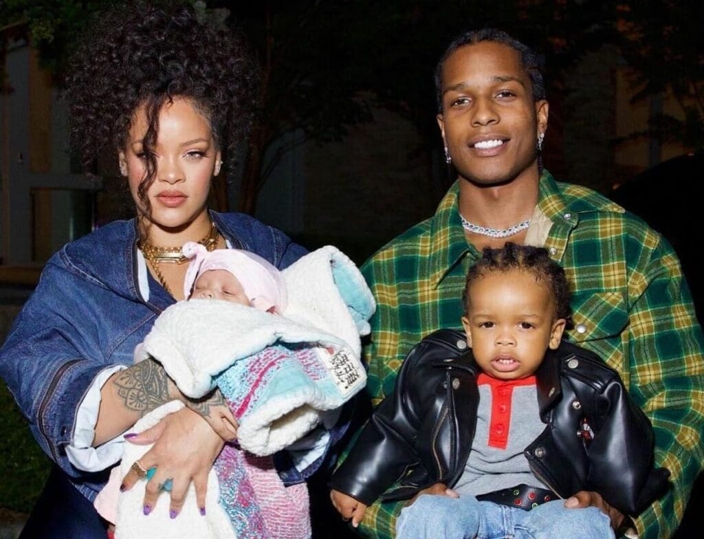 Rihanna - A$AP Rocky - figli