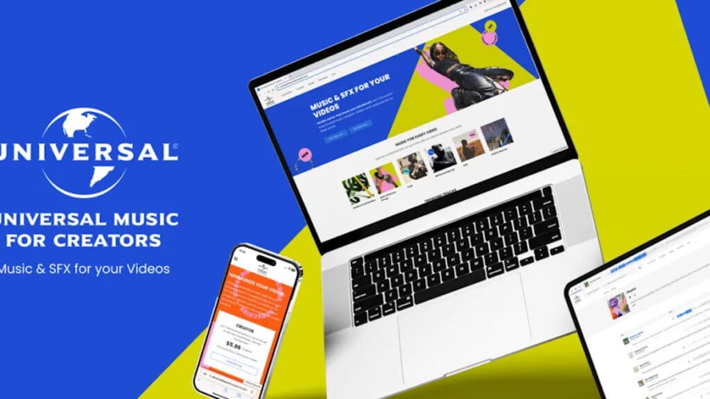 Universal Music for Creators: lanciato abbonamento a library per la creazione di contenuti