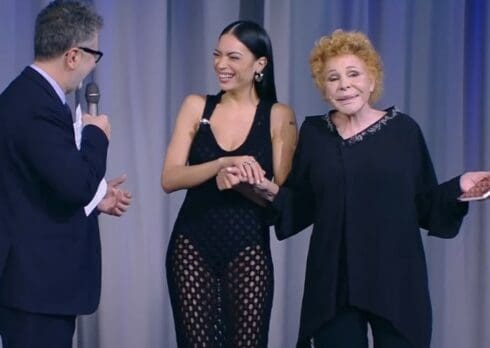 L’incontro tra Elodie e Ornella Vanoni a Che tempo che fa