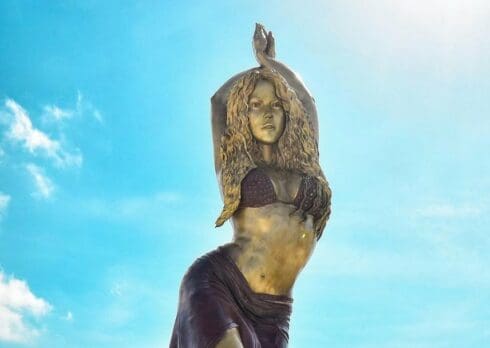 La città colombiana di Barranquilla ha dedicato una statua a Shakira