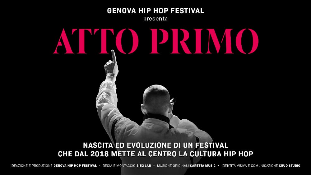 locandina Genova Hip Hop Festival - documentario Atto Primo