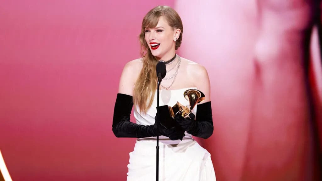 Taylor Swift - Grammy Awards 2024 donne - foto di Sonja Flemming - CBS