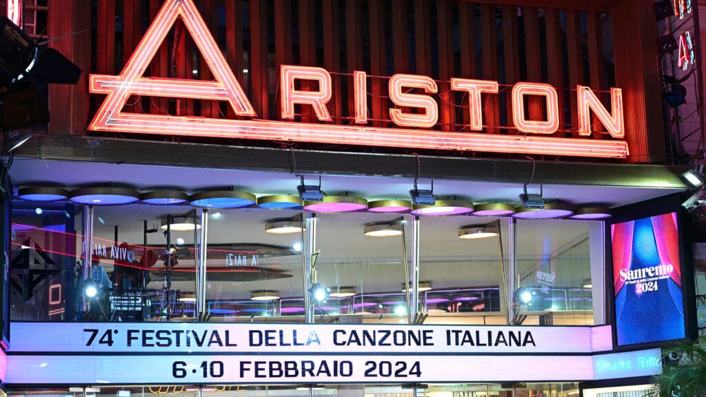 Teatro Ariston, Festival di Sanremo 2024 - Foto di Maria Laura Antonelli - AGF