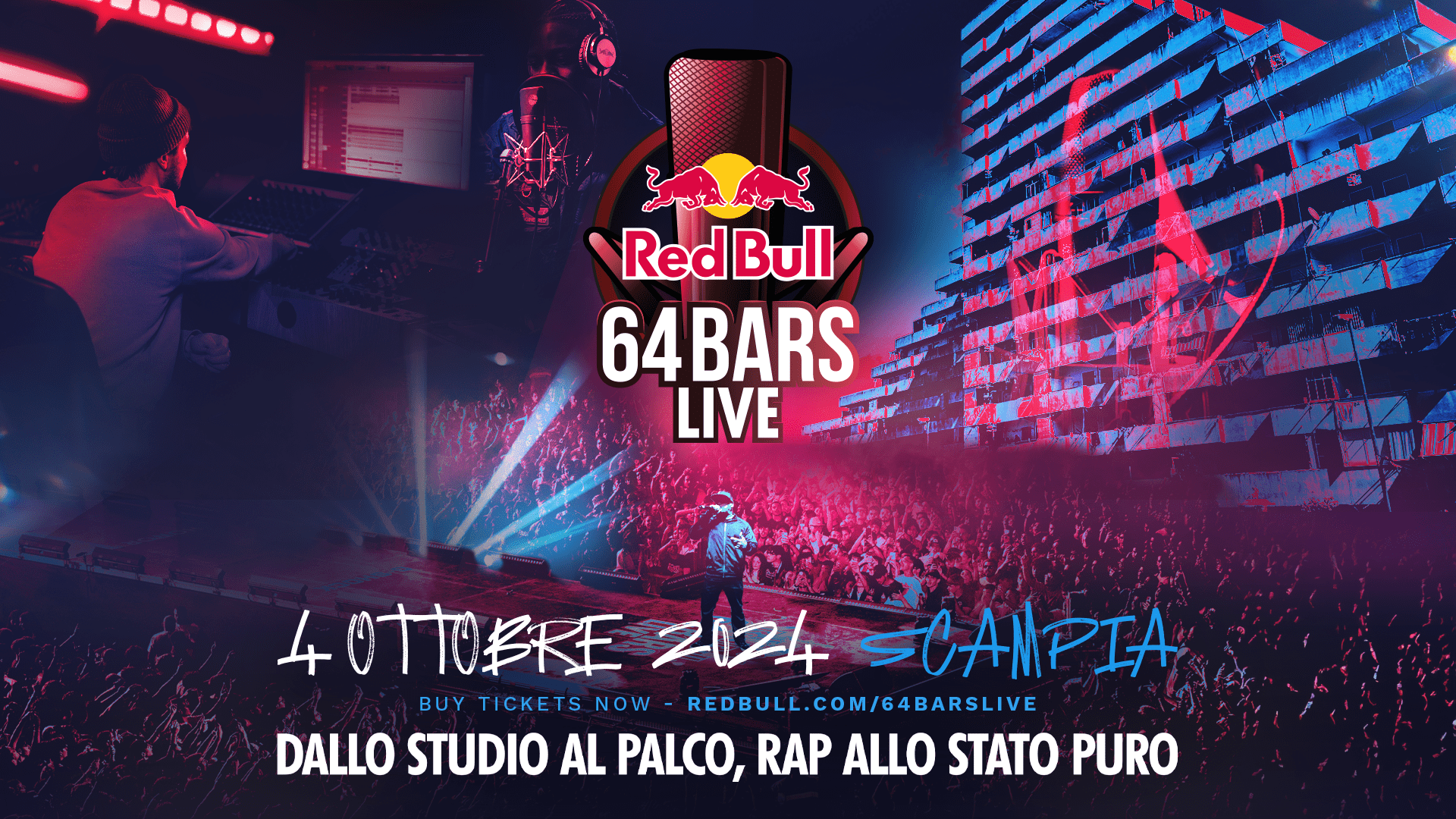 Red Bull 64 Bars Live torna a Scampia il 4 ottobre