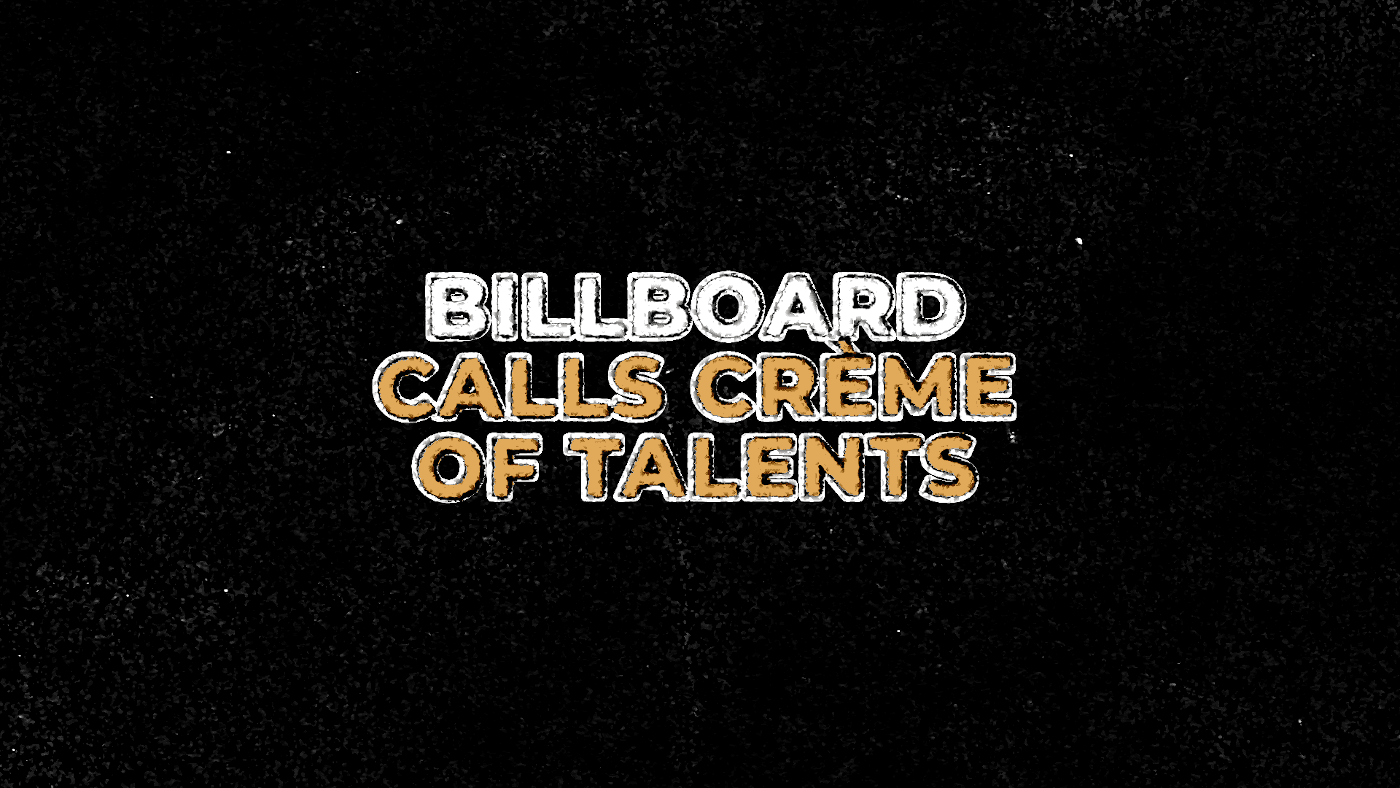 “Billboard Calls Crème of Talents”: aperte le iscrizioni al contest