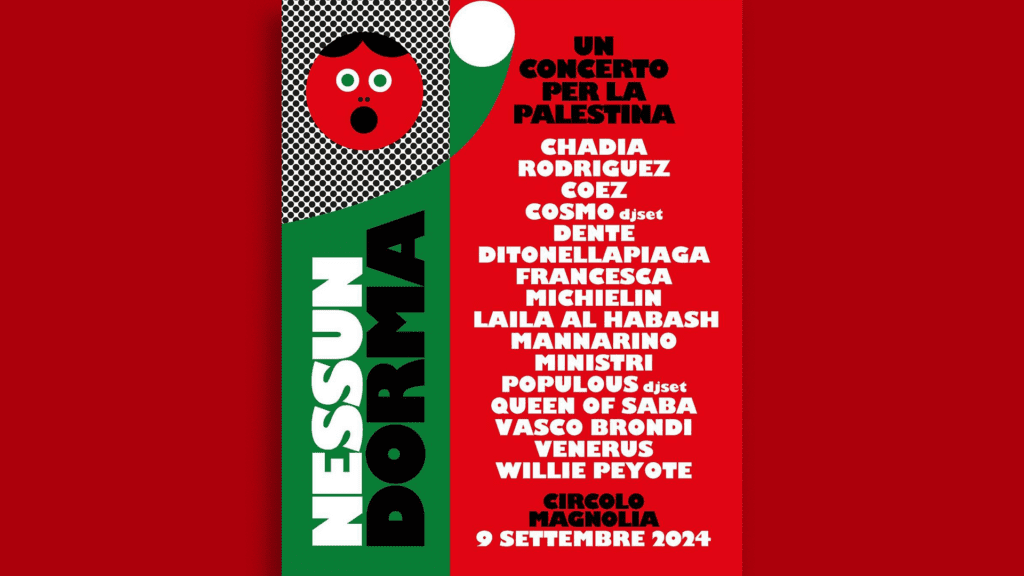 Al concerto per la Palestina a Milano anche Coez, Cosmo e Francesca Michielin