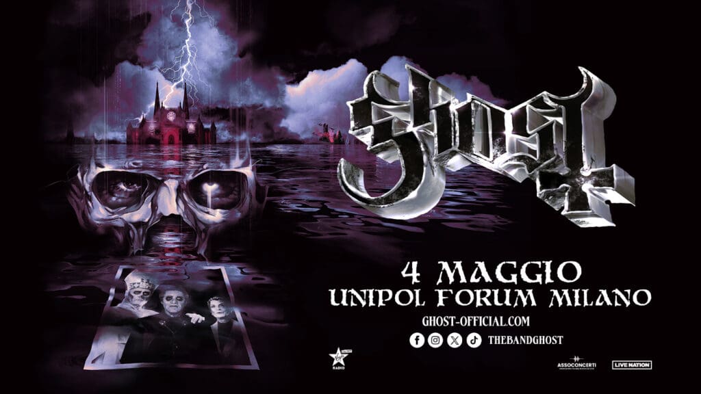 Ghost - concerto Forum Assago - Milano