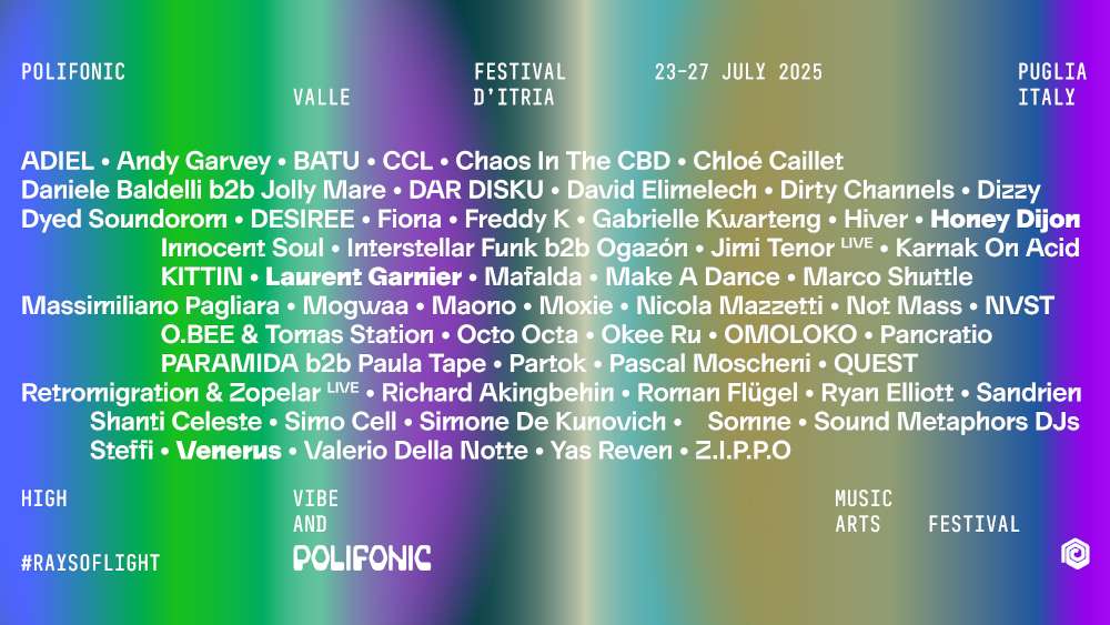 lineup Polifonic Festival 2025 - 2