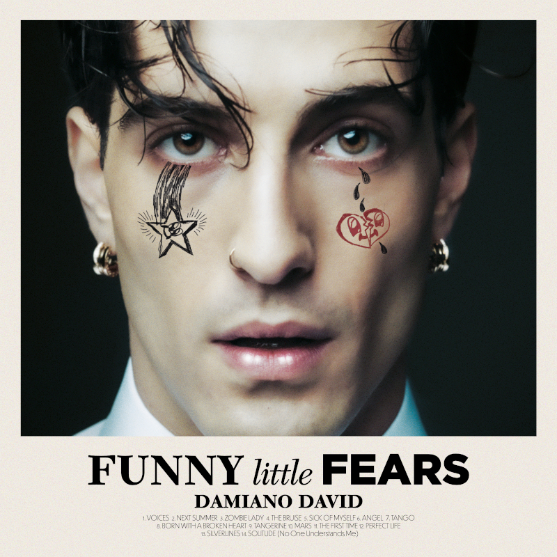 Damiano David - Funny Little Fears - copertina album