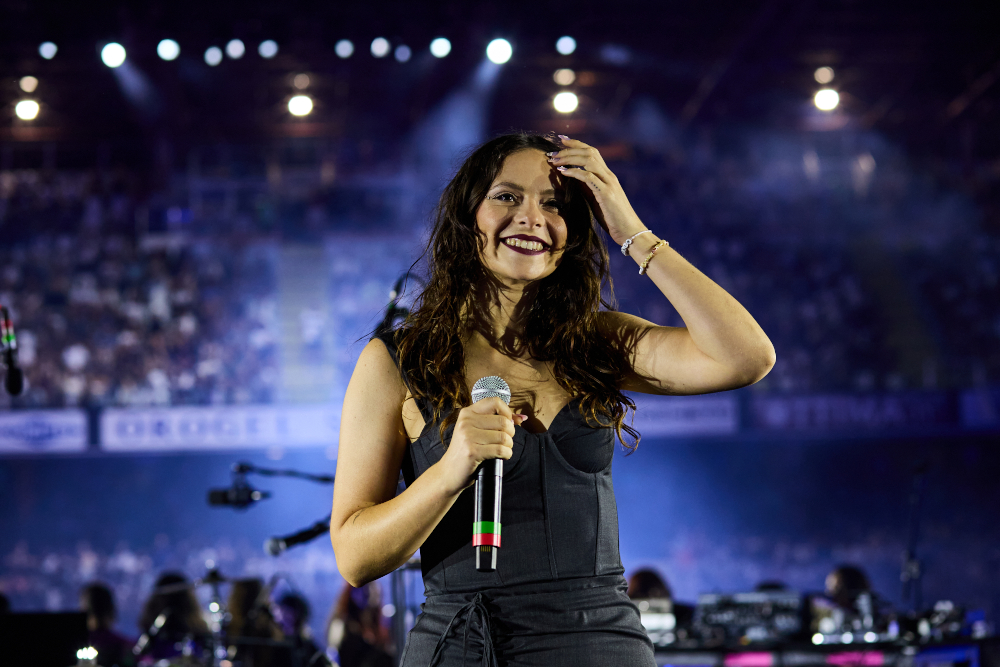 Francesca Michielin - Rockin'1000 - Cesena 2025 - foto di Andrea Bardi