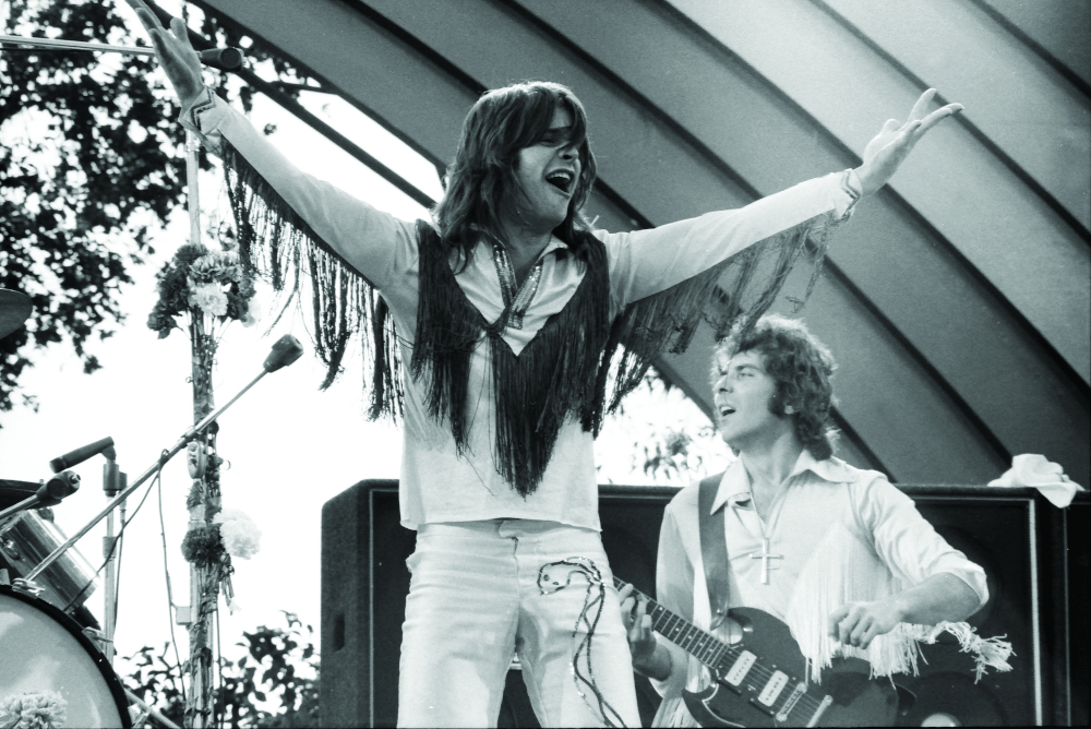 biografia Ozzy Osbourne - California Jam (foto di Neil Zlozower – 1974)