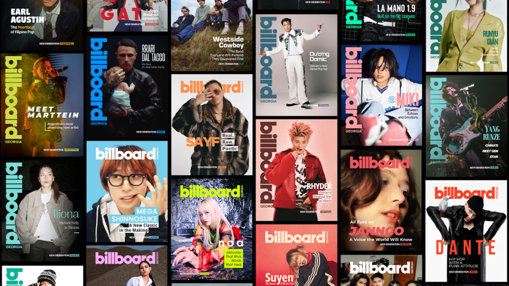 Billboard Georgia presenta NEXT GEN, le nuove voci che danno forma alla musica di domani
