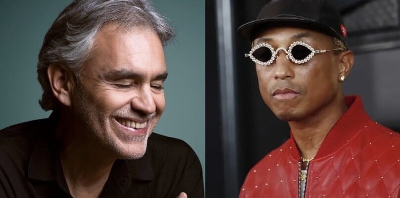 Pharrell e Andrea Bocelli dirigeranno un concerto in Vaticano per il Giubileo