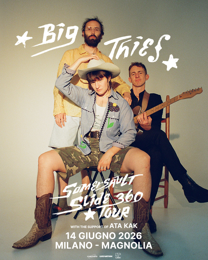 Big Thief - concerto Milano Italia 2026 - locandina