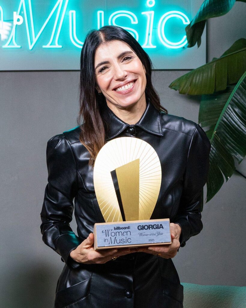 Giorgia (Woman of the Year) - Giorgia (Woman of the Year) and TV host Serena Dandini - Billboard Italia Women in Music 2025