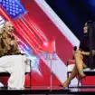 Nicki Minaj sul palco con Erika Kirk elogia Trump, ma sbaglia e chiama JD Vance “assassino”
