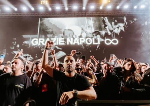 La celebrazione per i 20 anni di carriera di Joseph Capriati all’Ex Base Nato di Napoli
