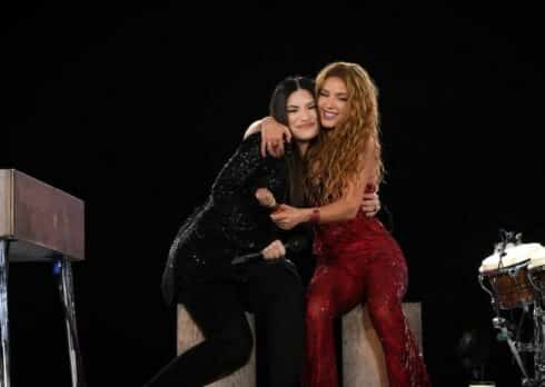 Laura Pausini è stata ospite speciale al concerto di Shakira a Madrid