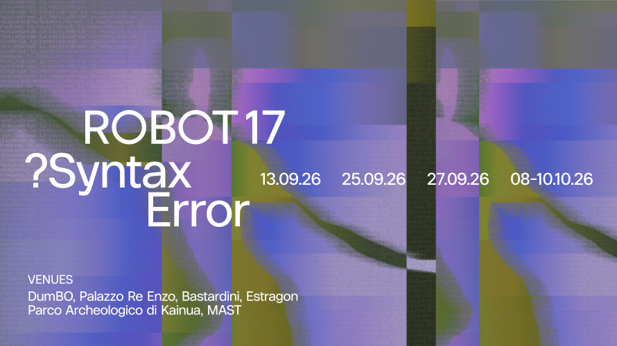 Robot Festival 2026 - lineup